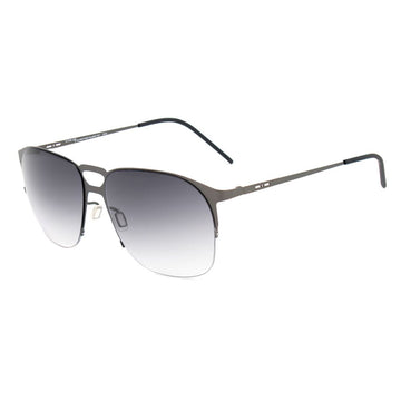 Gray Metal Sunglasses