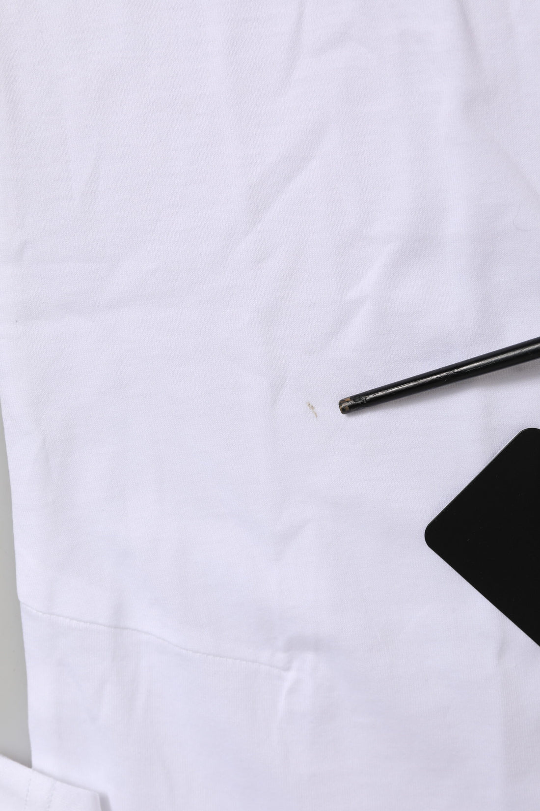 White Short Sleeves Crew Neck Top T-shirt