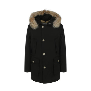Black Cotton Parka