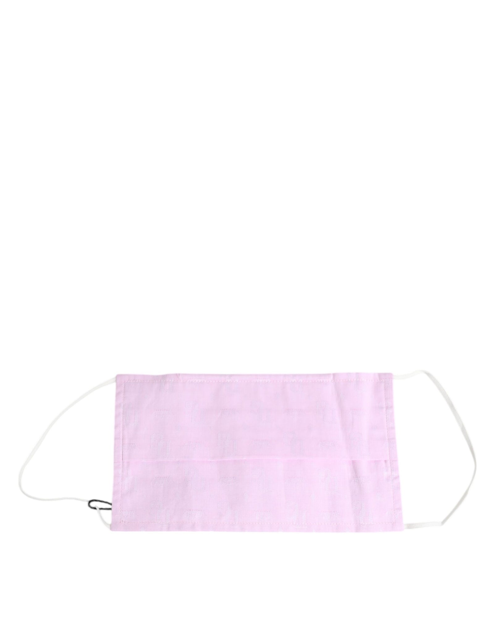 Pink Cotton Logo Elastic Ear Strap Face Mask