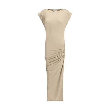 Beige Modal Casual Dress