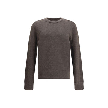 Brown Wool Sweatshirt