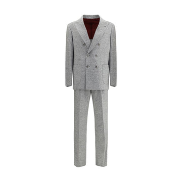 Gray Wool Two-Piece Suit
