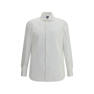 White Cotton Dress Shirt