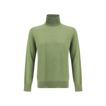 Green Wool Turtleneck