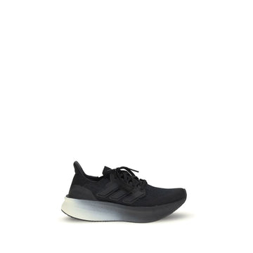 Black Fabric Athletic Sneakers