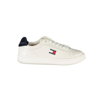 White Leather Women Sneaker