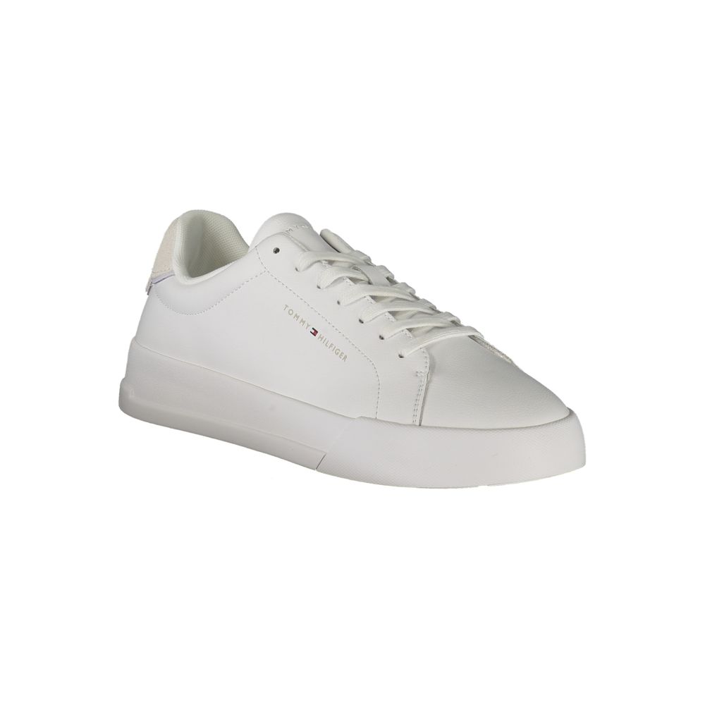 White Leather Men Sneaker