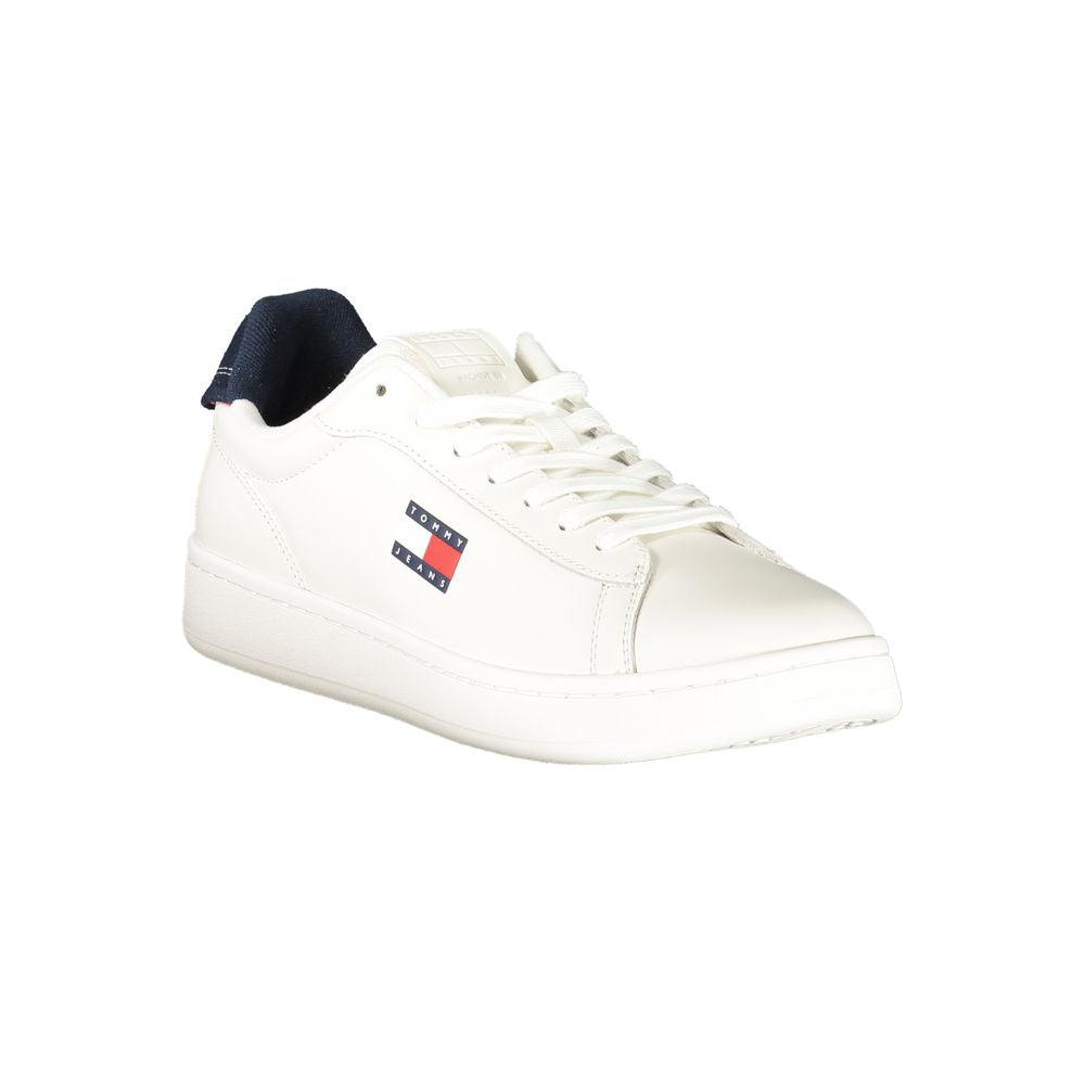 White Leather Men Sneaker