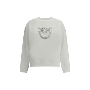 White Cotton Sweatshirt
