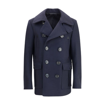 Blue Wool Coat