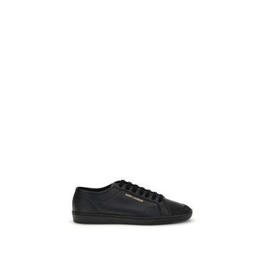 Black Calf Leather Bos Taurus Low Top Sneakers