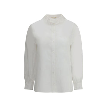 White Cotton Dress Shirt