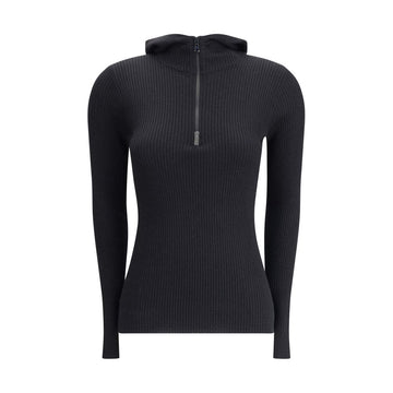 Black Cashmere Sweatshirt