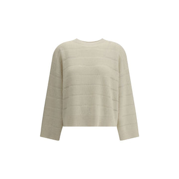 White Cashmere Cashmere Sweater