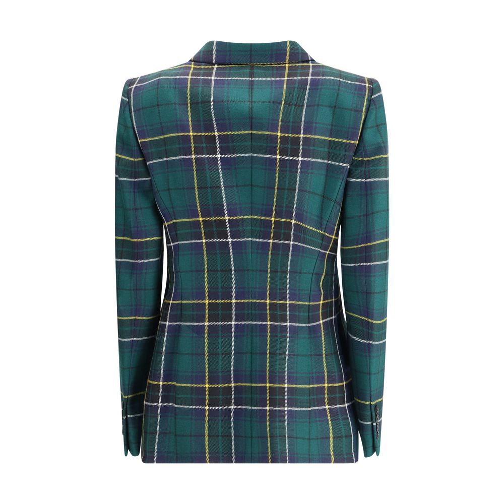 Check patterned Blazer
