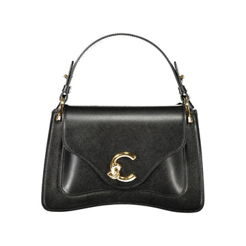 Black Leather Women Handbag