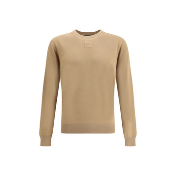 Beige Fleece Wool Sweatshirt