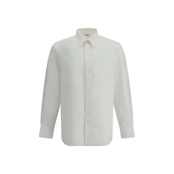 White Cotton Dress Shirt