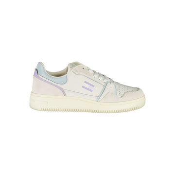 White Leather Women Sneaker