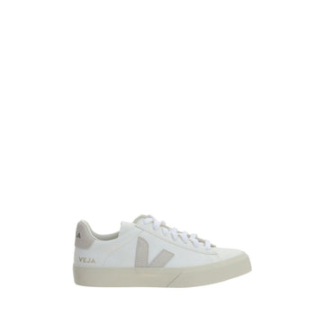 White Calf Leather Bos Taurus Low Top Sneakers