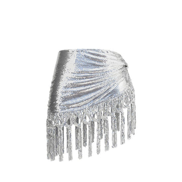 Silver Aluminum Regular Belt