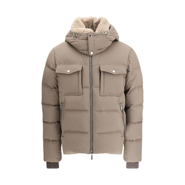Beige Polyamide Parka
