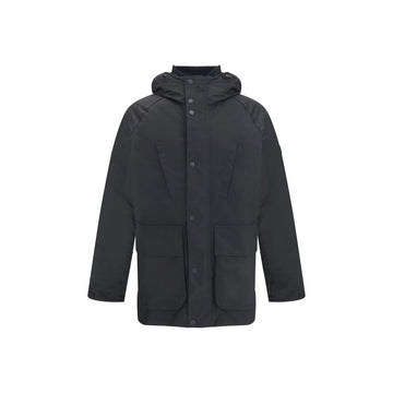 Black Cotton Parka