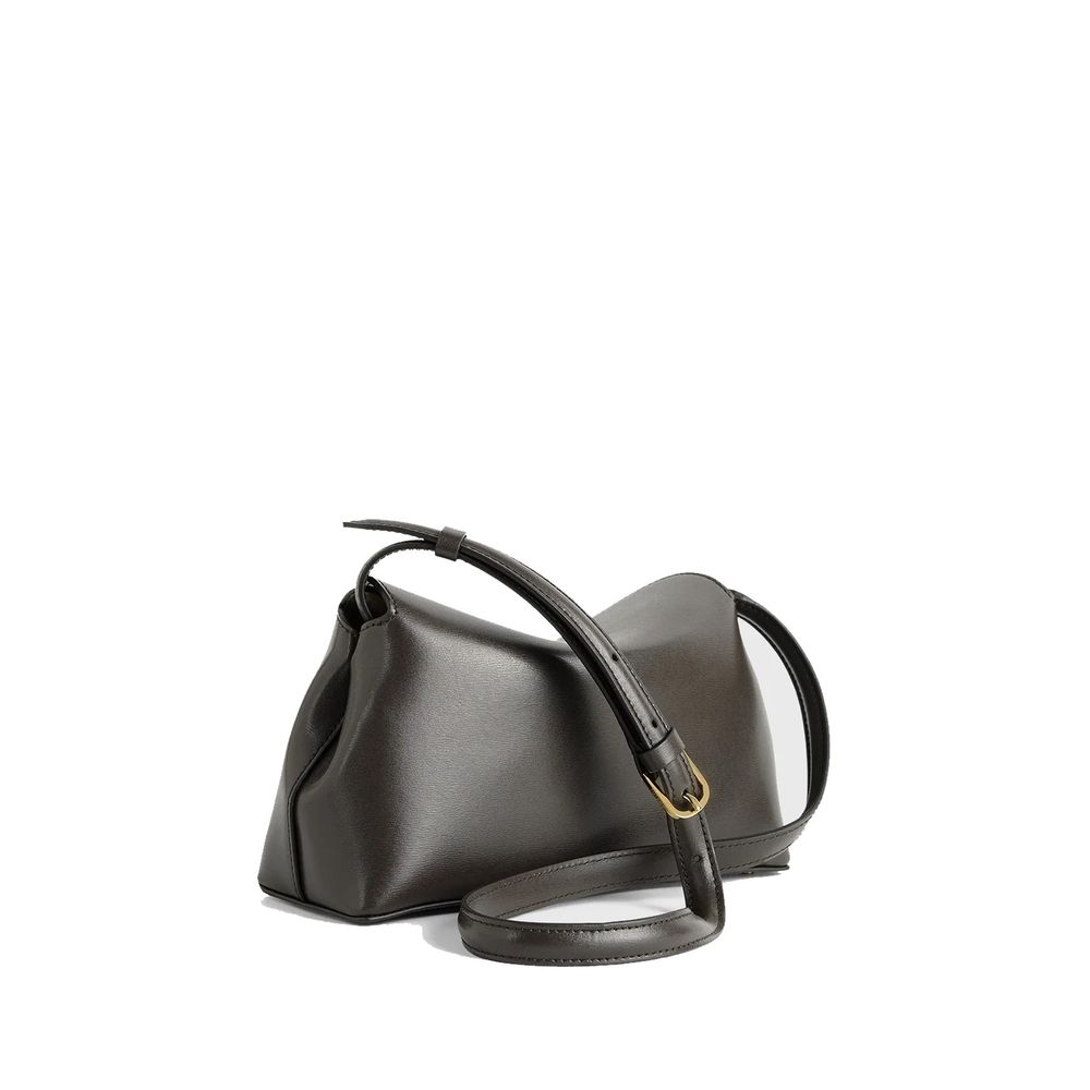 T-Lock leather clutch Bag