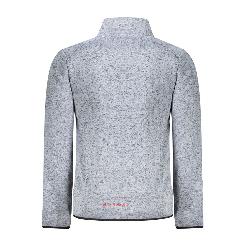 Blue Polyester Sweater