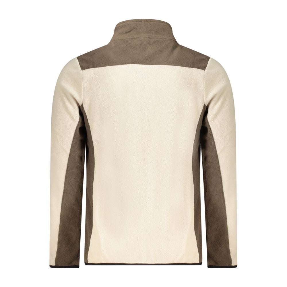 Beige Polyester Sweater
