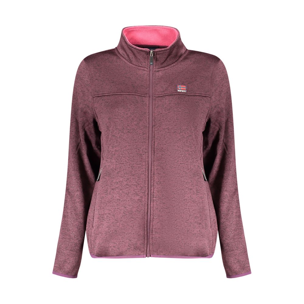 Purple Polyester Sweater