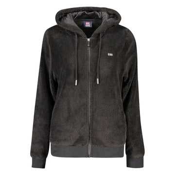 Black Polyester Women's Jacket