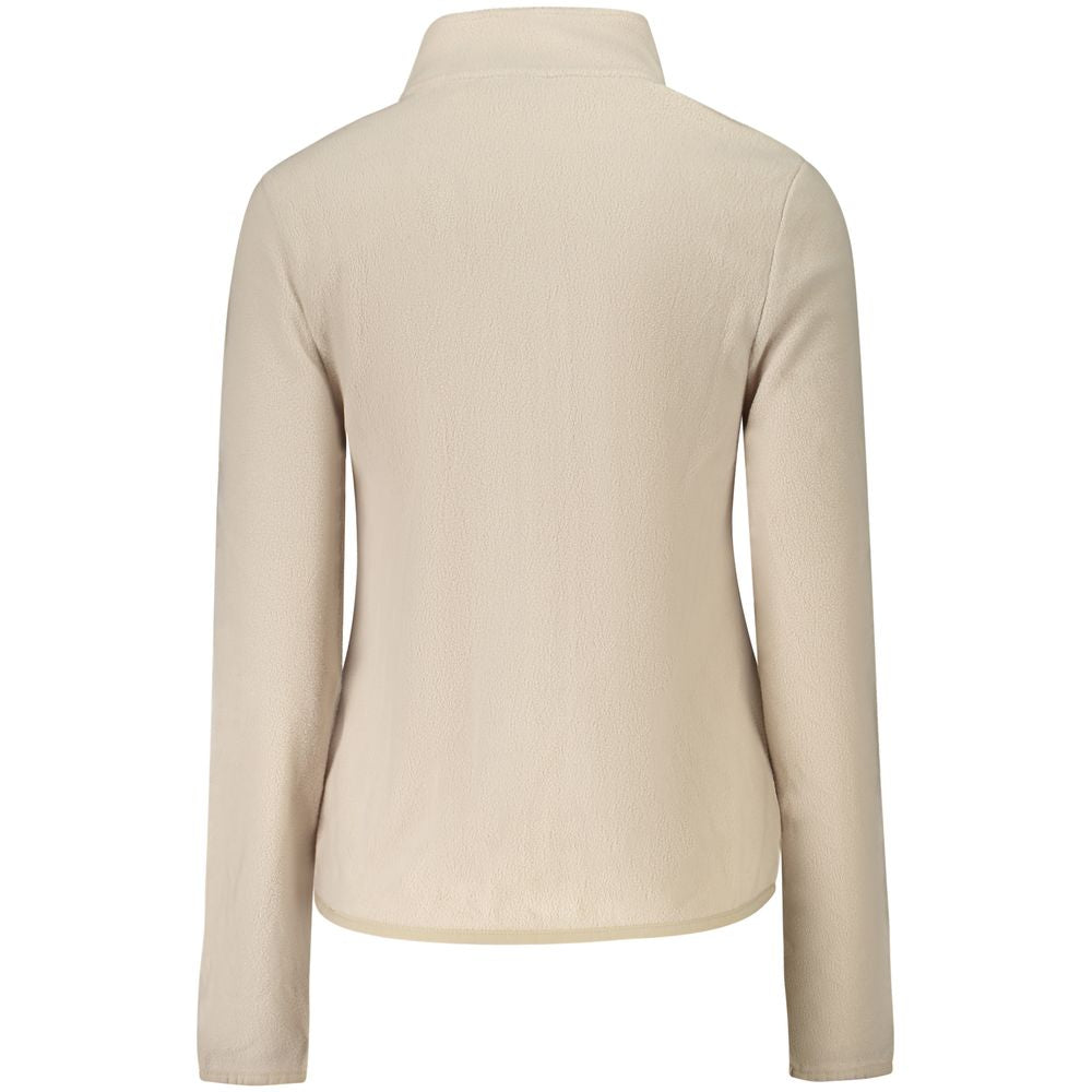 Beige Polyester Sweater