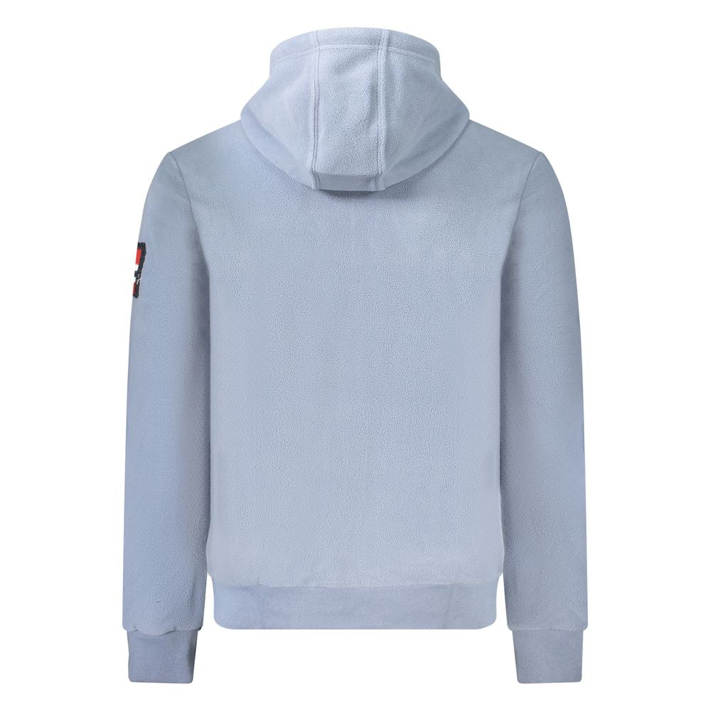 Blue Polyester Sweater
