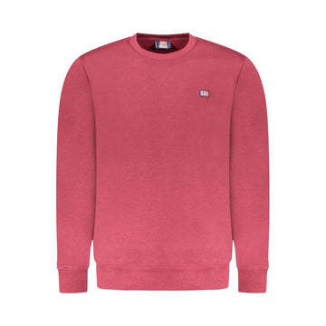 Red Cotton Men Sweater