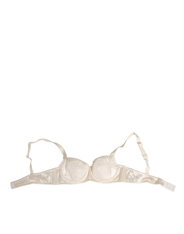 White Satin Lace Balconnet Lingerie Underwear