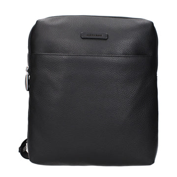 Black Leather Crossbody Bag