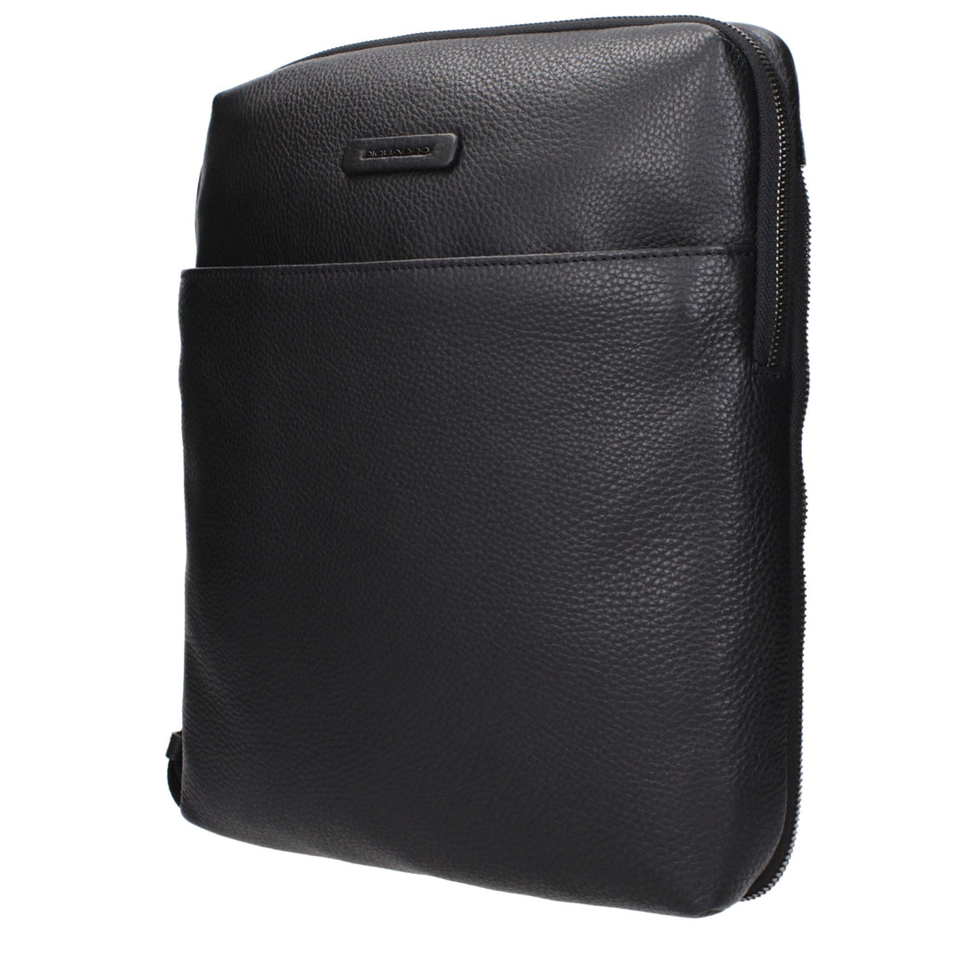 Black Leather Crossbody Bag
