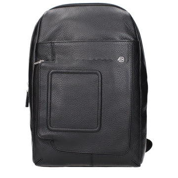 Black Leather Crossbody Bag