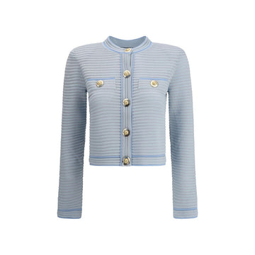 Light Blue Viscose Cardigan