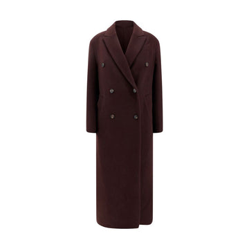 Bordeaux Cashmere Coat