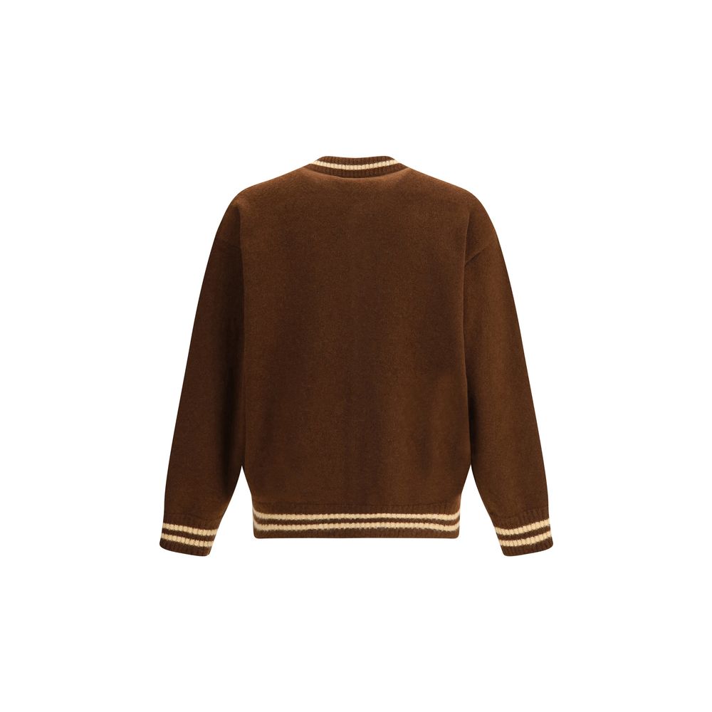 Brown Cashmere Bomber
