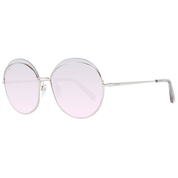 Rose Gold Metal Sunglasses