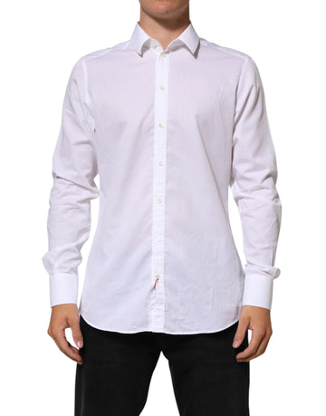 White Cotton MARTINI Men Formal Dress Shirt