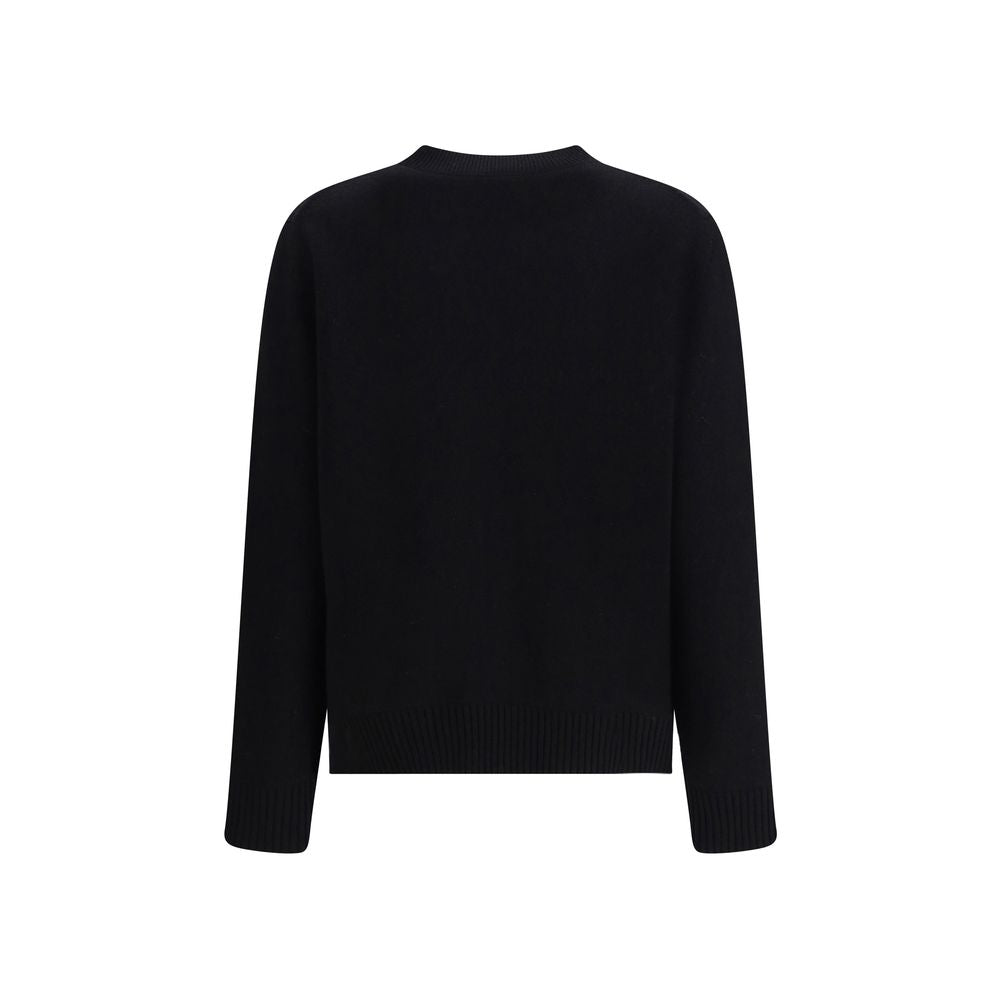 Black Wool Sweatshirt