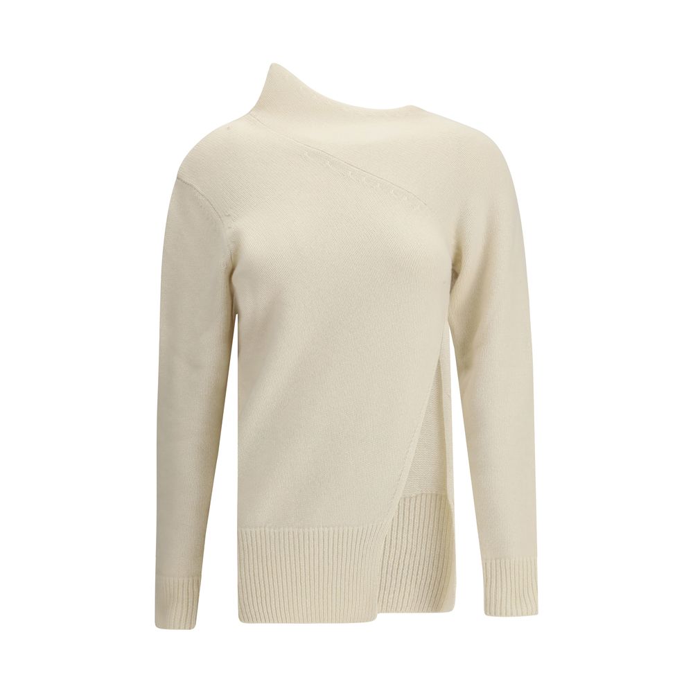 White Cashmere Sweatshirt