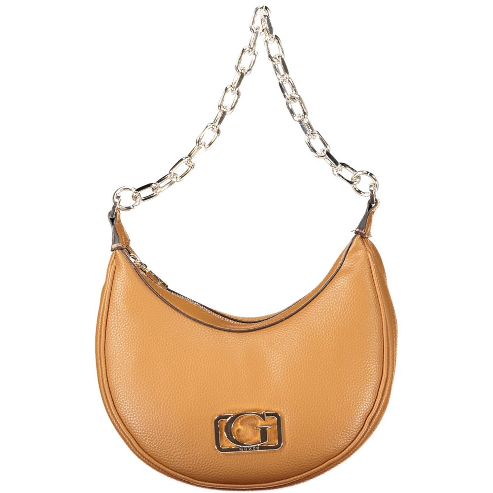 Brown Polyethylene Handbag