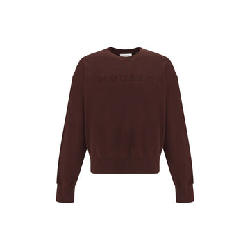 Brown Cotton Sweatshirt