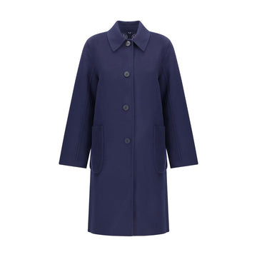Blue Wool Coat